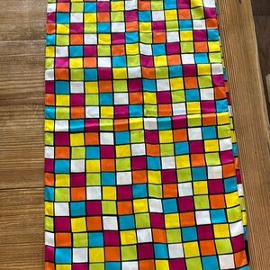 Colorful Geometric Scarf